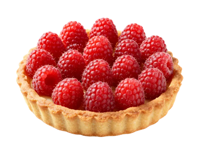 Fresh Raspberry Tart Dessert