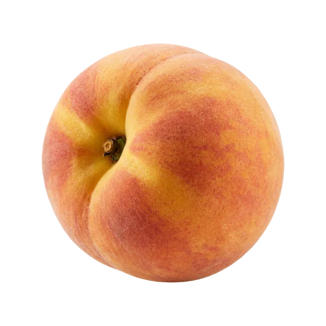 Fresh Ripe Peach Fruit
