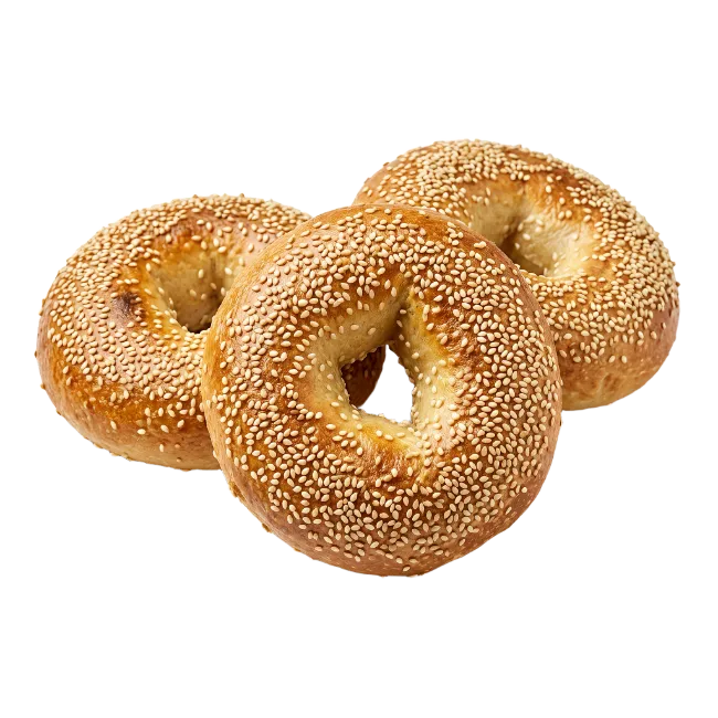 Fresh Sesame Bagels