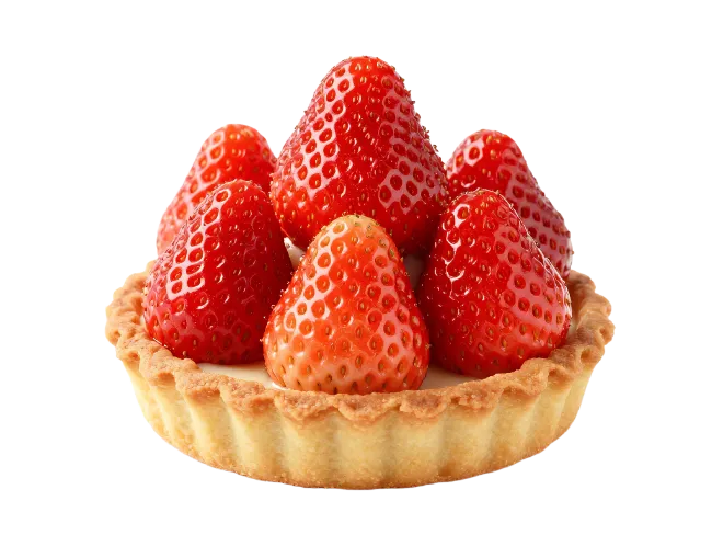 Fresh Strawberry Tart Dessert