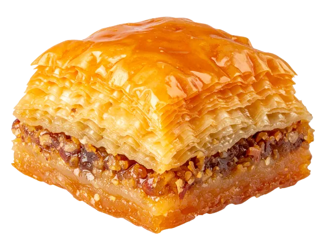 Fresh Sweet Baklava Pastry Piece