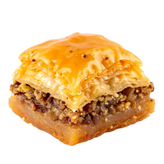 Fresh Sweet Baklava Pastry Slice