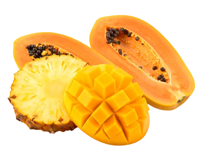 Fresh Tropical Fruits Assortment