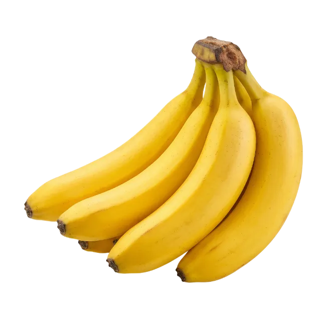 Fresh Yellow Bananas Bunch