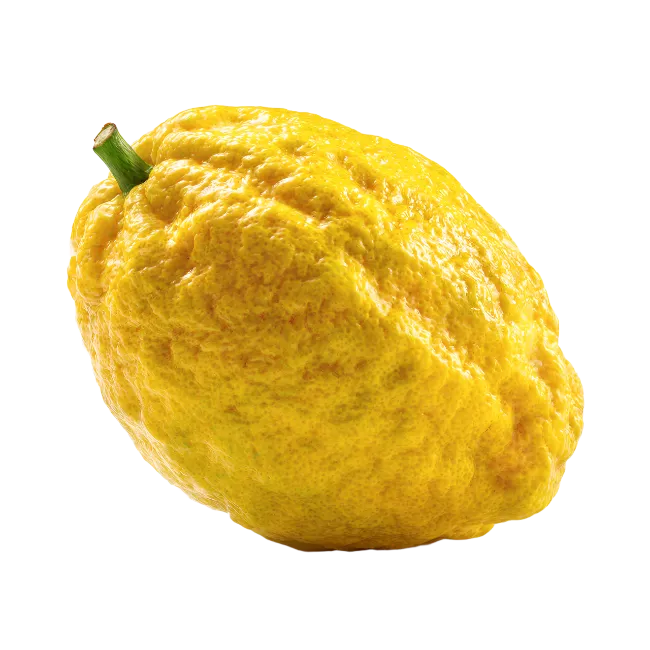 Fresh Yellow Citron Fruit