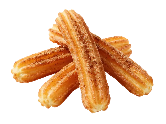 Freshly Baked Sweet Churros