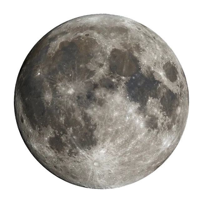 Full Moon Detailed View