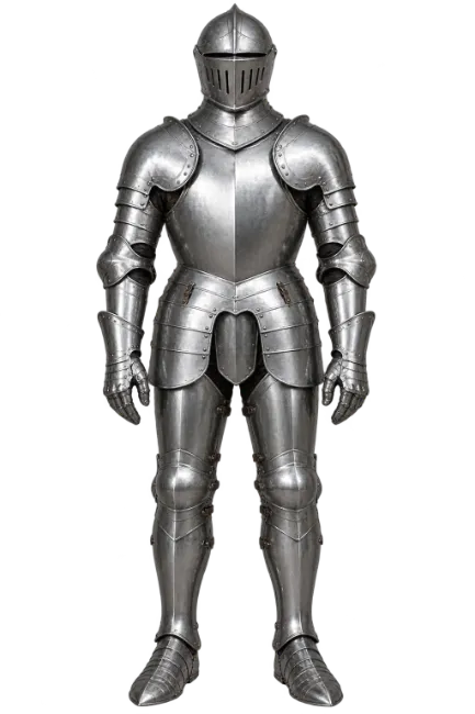 Full Suit of Medieval Steel Armor
