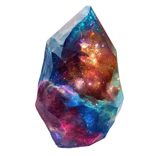Galaxy Crystal Mineral
