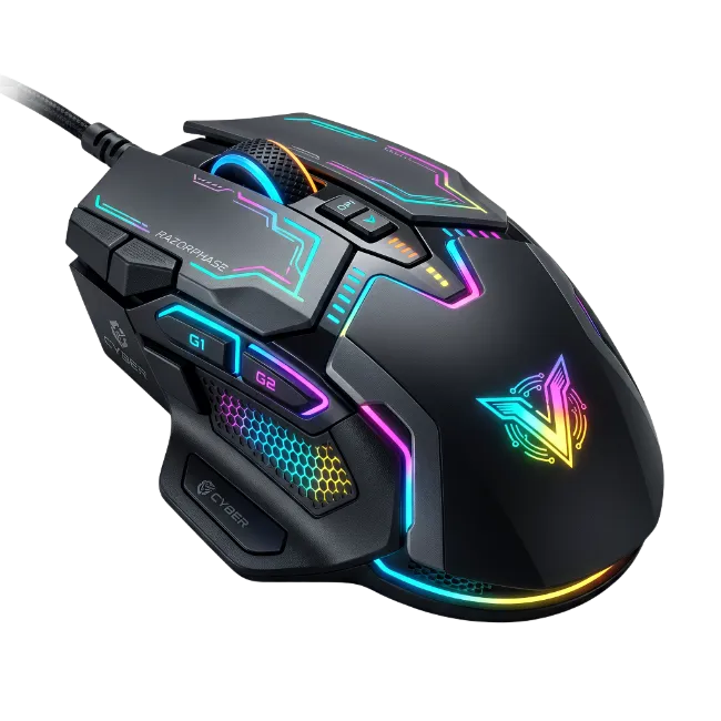 Gaming Mouse with RGB Lighting