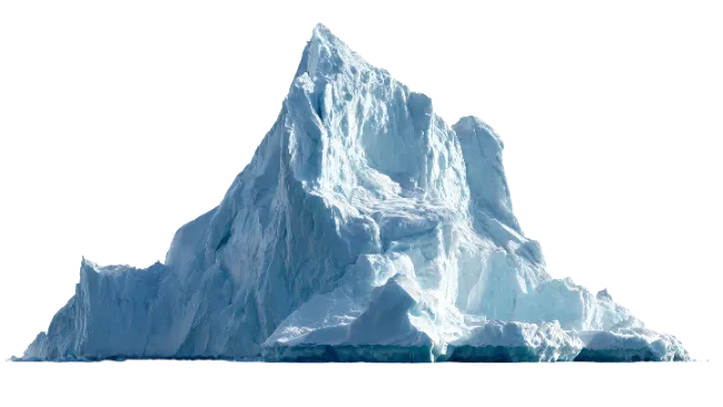 Glacier Ice Berg Floating