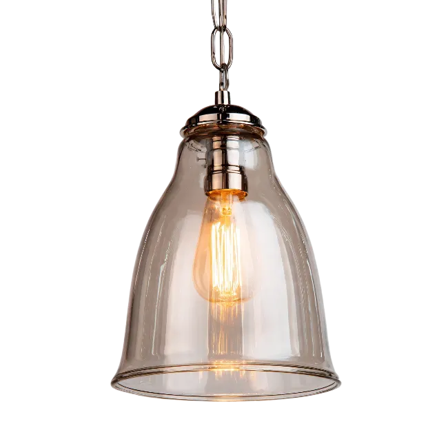 Glass Pendant Light Fixture