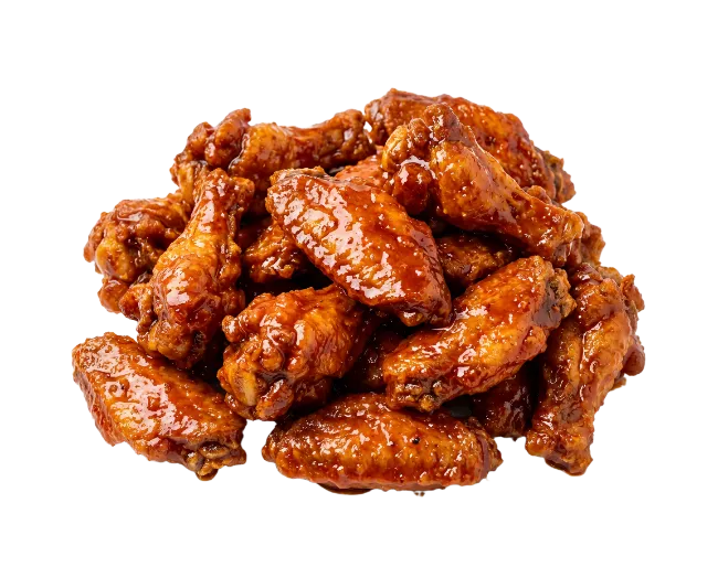Glazed BBQ Chicken Wings