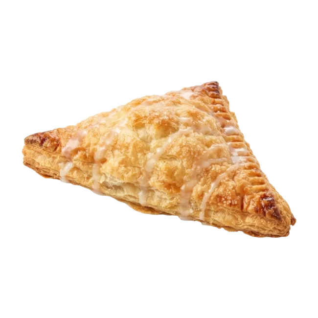 Glazed Triangle Puff Pastry