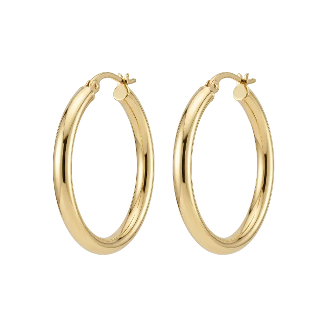 Gold Hoop Earrings