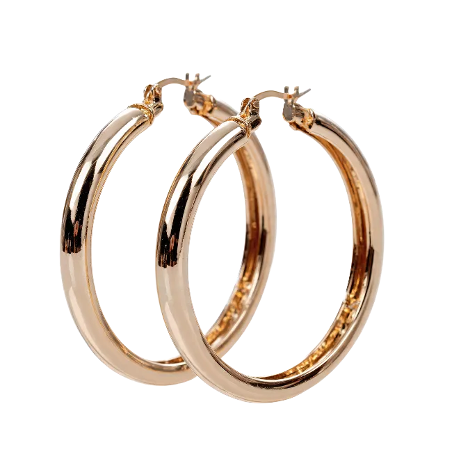 Gold Hoop Earrings