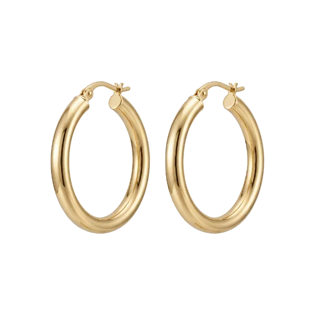 Gold Hoop Earrings