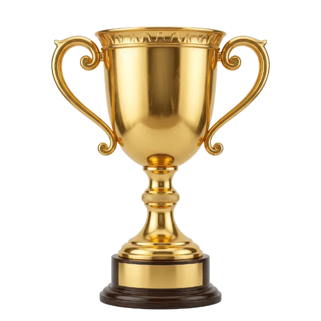 Gold Trophy Cup