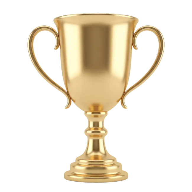 Gold Trophy Cup
