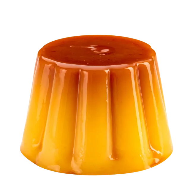 Golden Caramel Custard Pudding Dessert