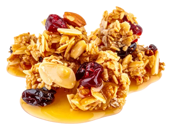 Granola Clusters with Honey and Berries
