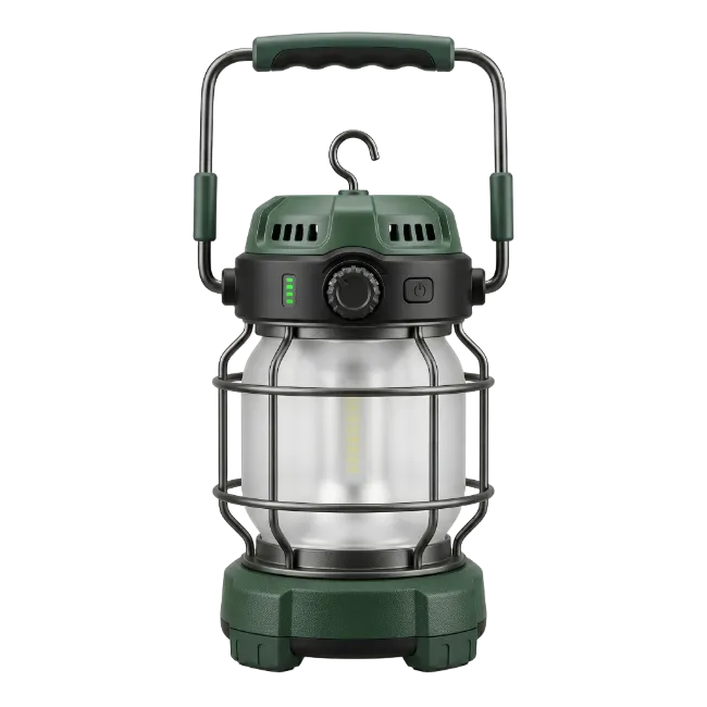 Green LED Camping Lantern