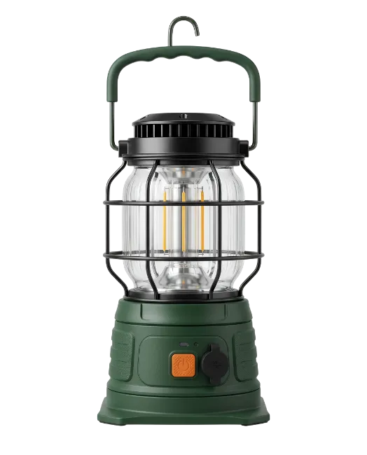 Green LED Camping Lantern