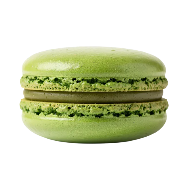Green Macaron Cookie
