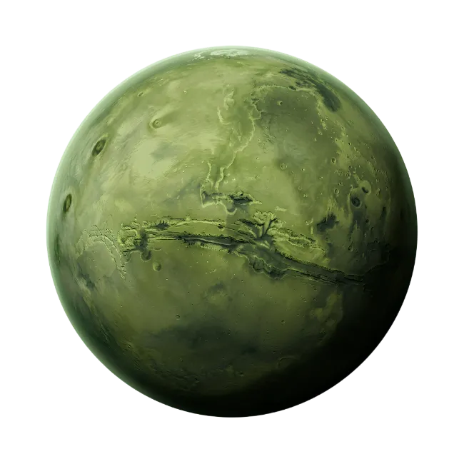 Green Planet Illustration