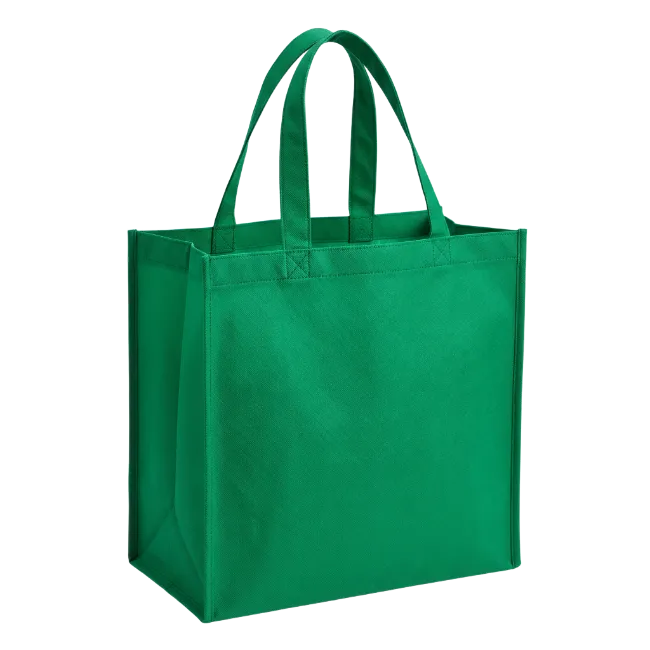 Green Reusable Shopping Tote Bag