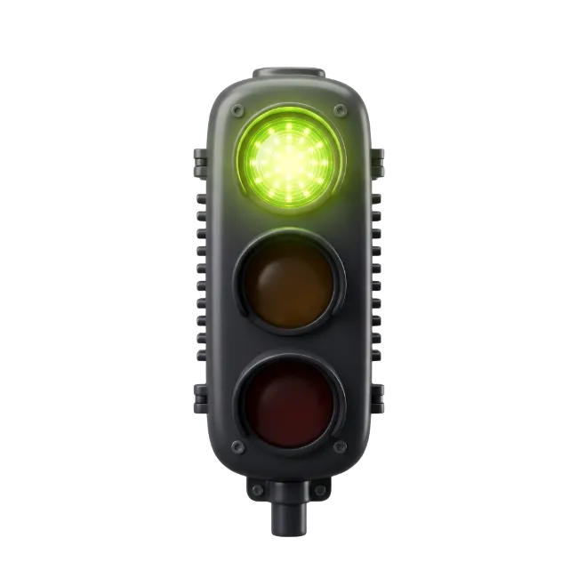 Green Traffic Light Signal
