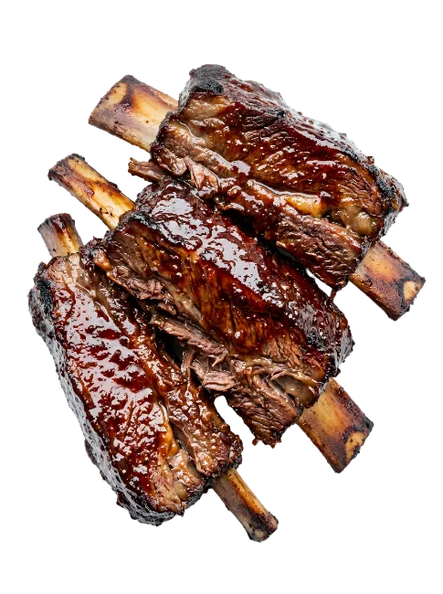 Grilled BBQ Beef Ribs