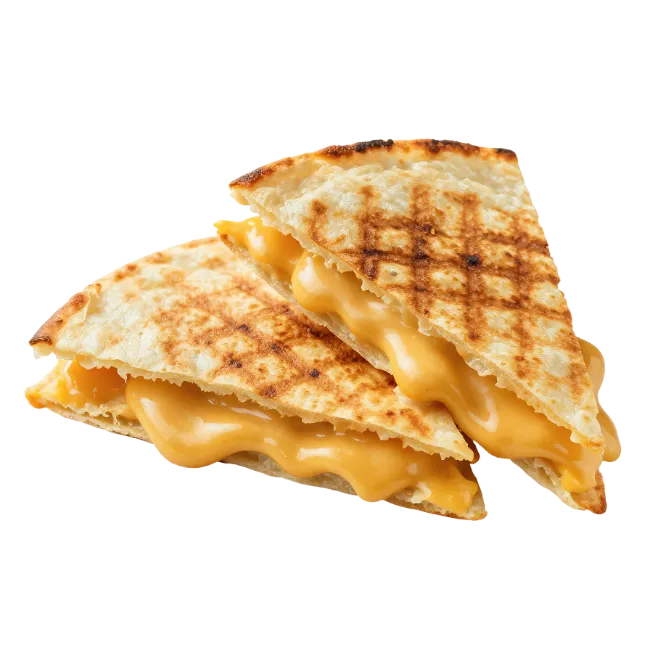 Grilled Cheese Quesadilla Slices