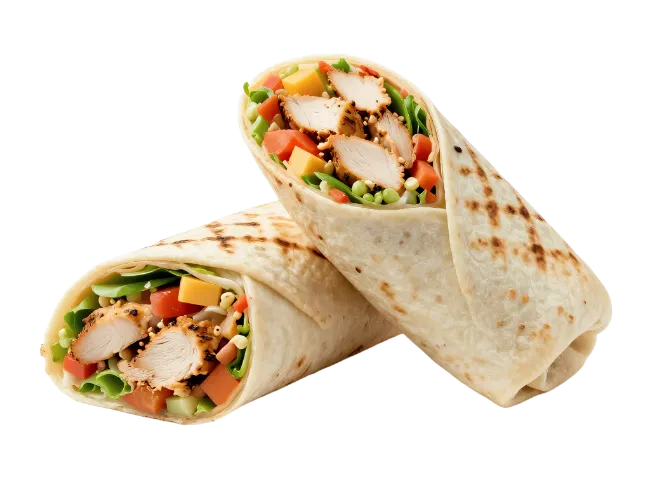 Grilled Chicken Burrito Wrap