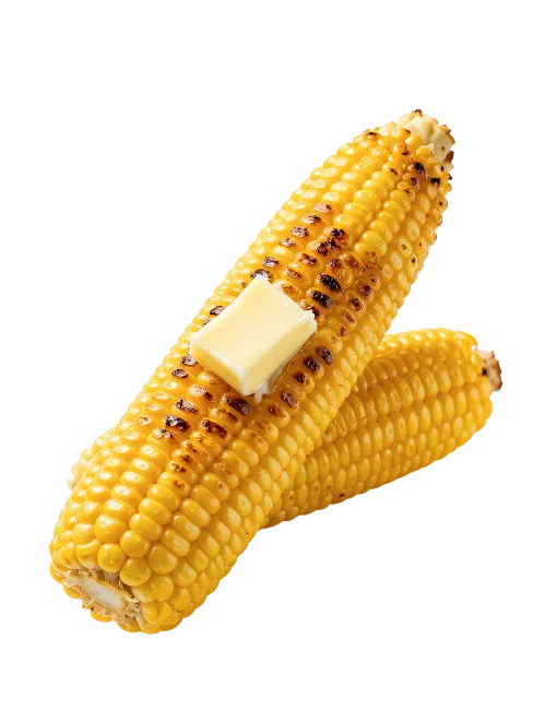 Grilled Corn with Melting Butter