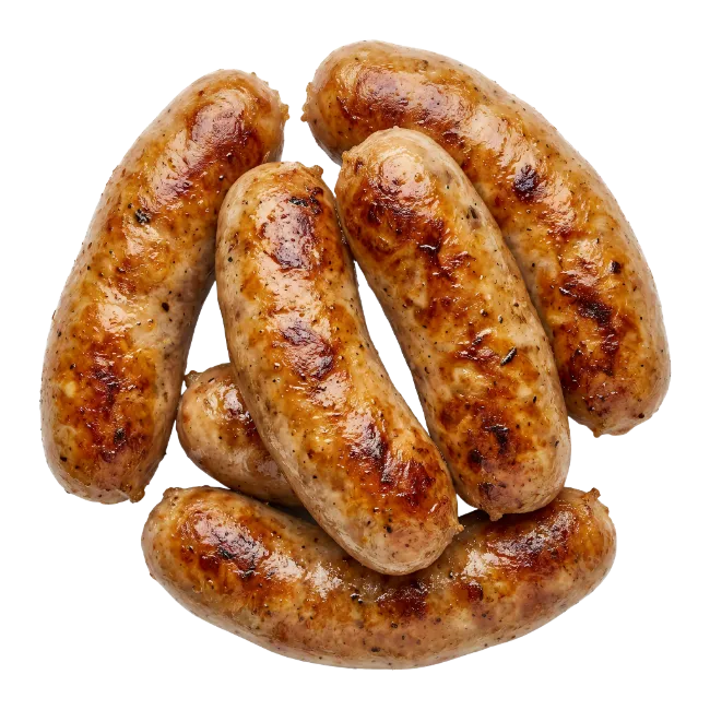 Grilled Pork Sausages