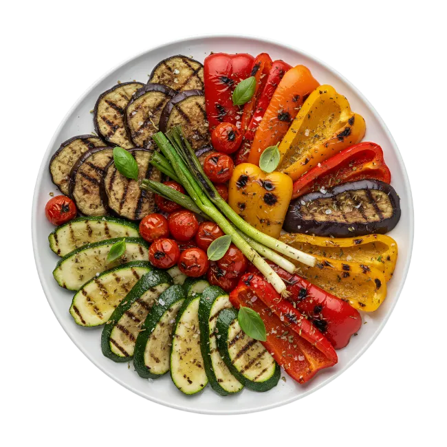 Grilled Vegetables Platter