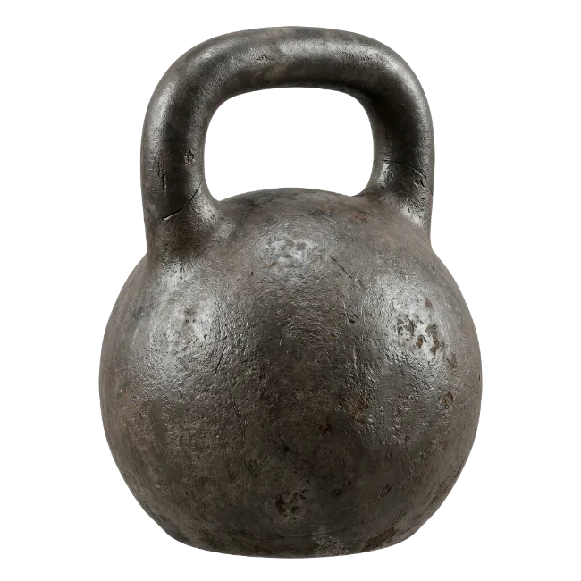 Heavy Cast Iron Kettlebell for Strength Training