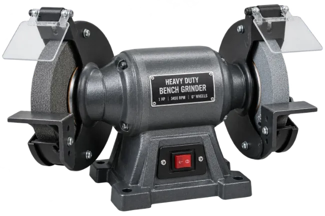 Heavy Duty Bench Grinder with Dual Wheels