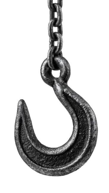 Heavy Metal Crane Hook