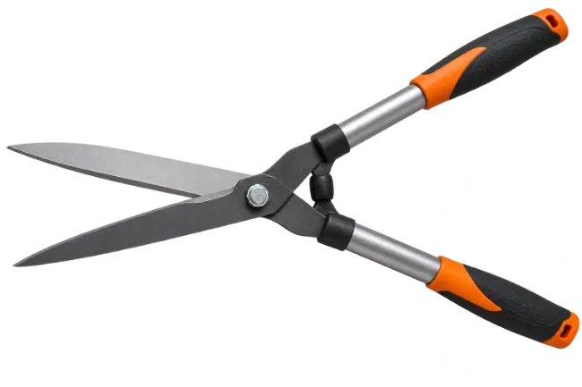 Hedge shears for gardening and landscaping