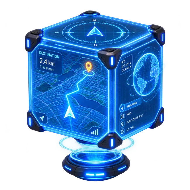 Holographic Navigation Cube