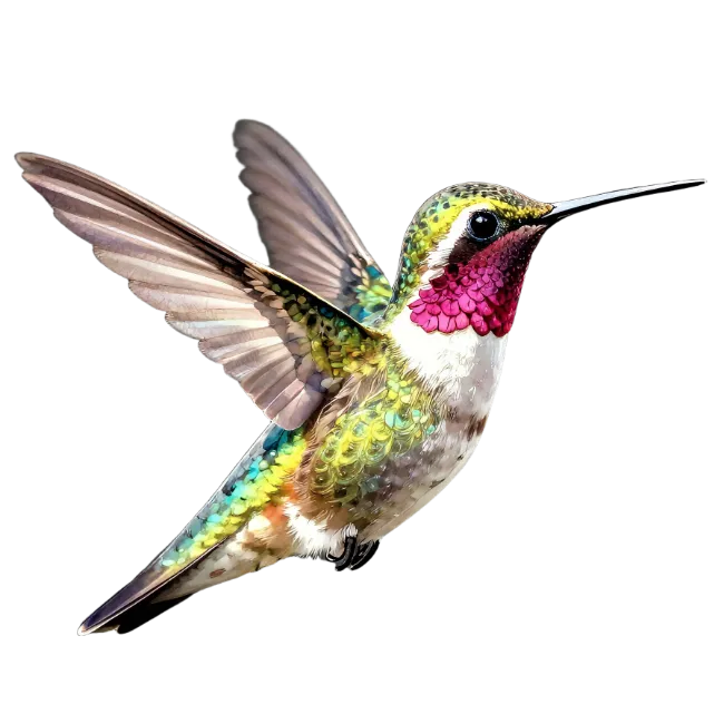 Hummingbird in Flight