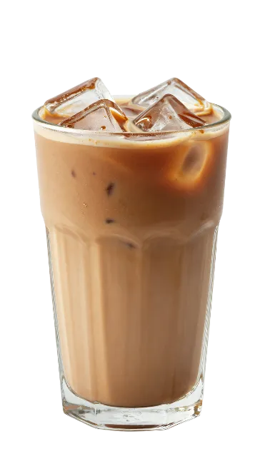 Iced Coffee Drink in a Glass