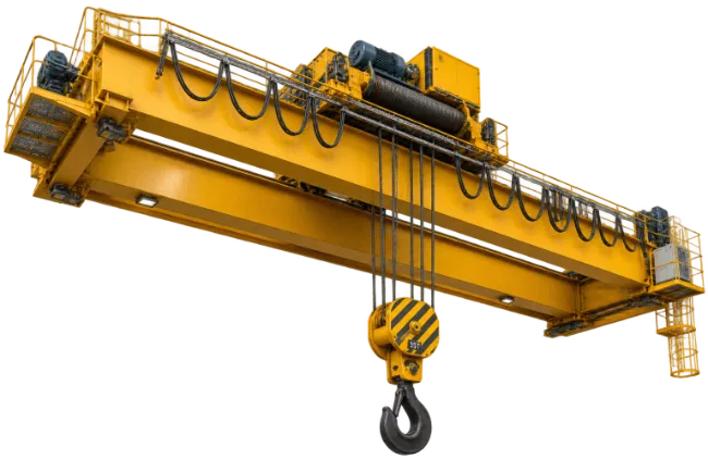 Industrial Overhead Crane with Hook
