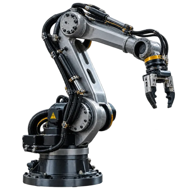 Industrial Robotic Arm with Gripper