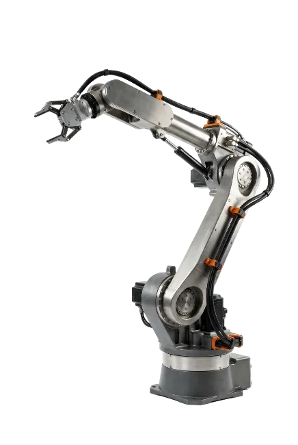 Industrial Robotic Arm with Gripper