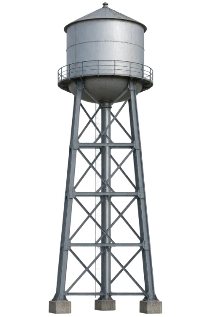 Industrial Steel Water Tower Structure