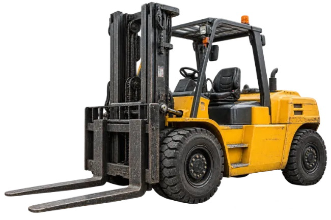 Industrial Yellow Forklift Truck