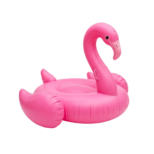 Inflatable Pink Flamingo Pool Float